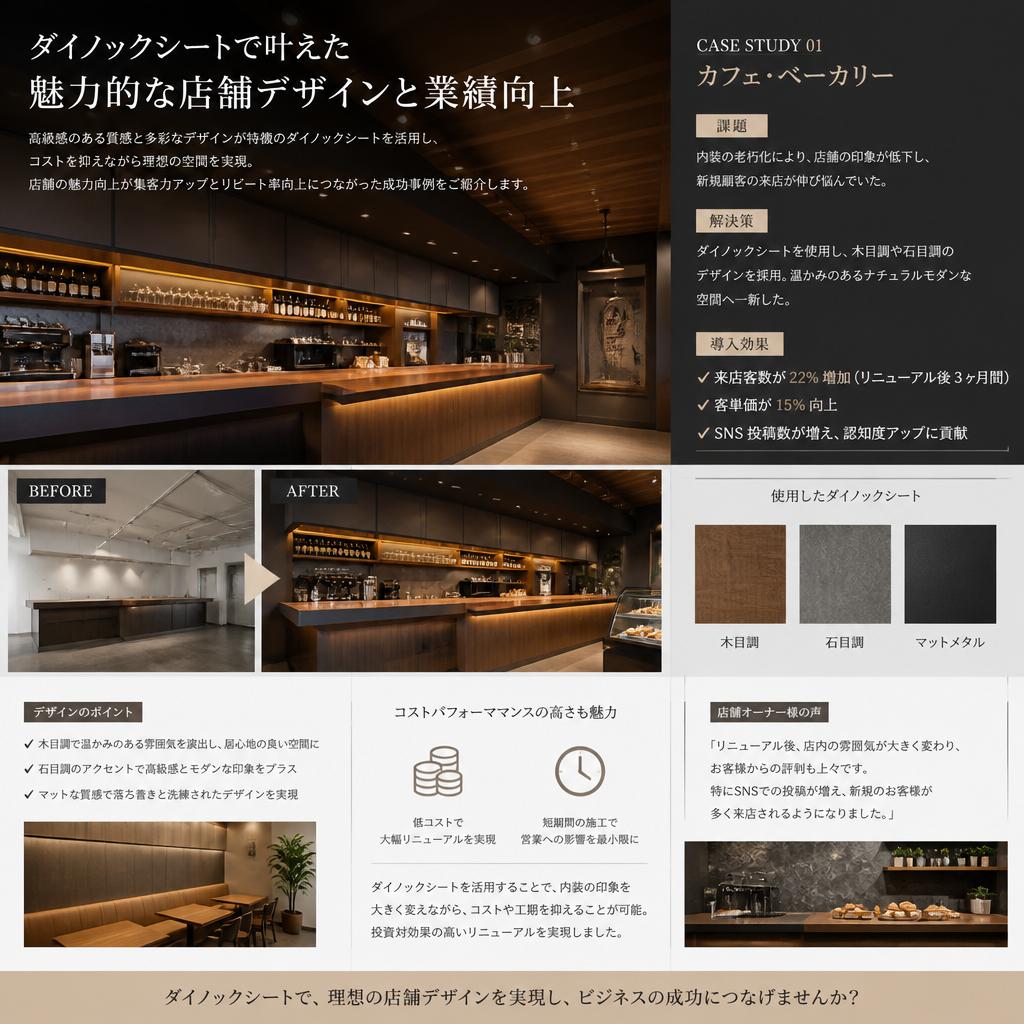 5. 事例紹介：成功した店舗デザインの秘訣